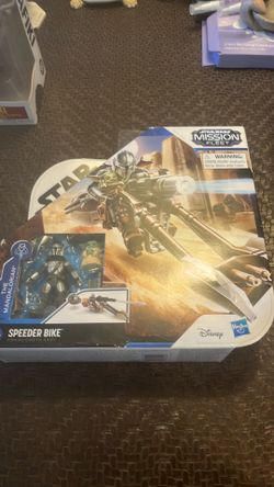 Star Wars Mission Fleet The Mandalorian Speeder Bike Expedition Class