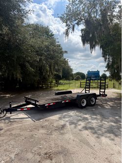 18FT 6 Lug Equipment Trailer