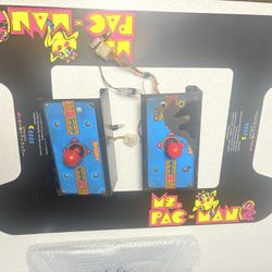 Ms Pac-man Cocktail Arcade Parts Lot 