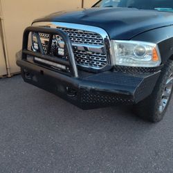 Armored Front bumper 2009 & Up Ram