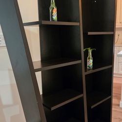 Dark Brown Bookshelf 