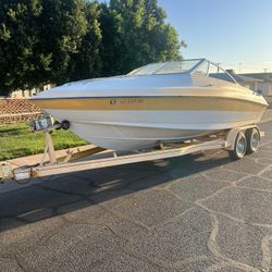 1991 Larson 21 ft cabin Sport edition