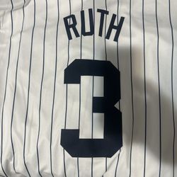 Yankees Babe Ruth # 3 Throwback Jersey 2025 Jersey 