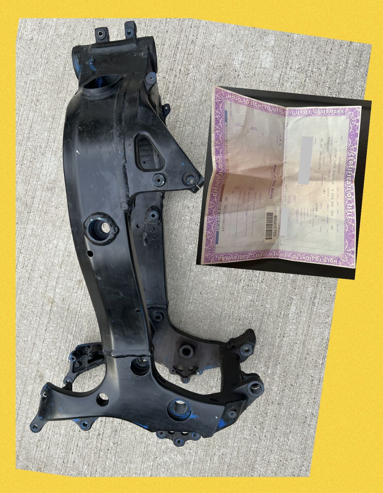 Suzuki Hayabusa Frame Busa Gen 1