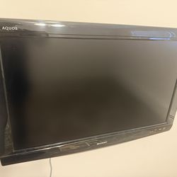 32” Sharp  TV With Bracket
