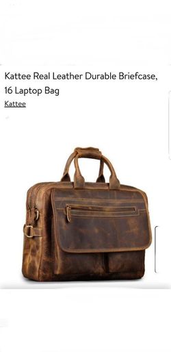 LEATHER BRIEFCASE BAG