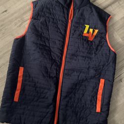 Las Vegas Aviator Minor League Puffer Zip VEST SWEATER