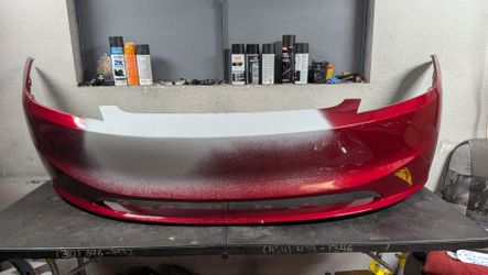 2024-2025-2026 TESLA MODEL 3 FRONT BUMPER OEM USED #11034