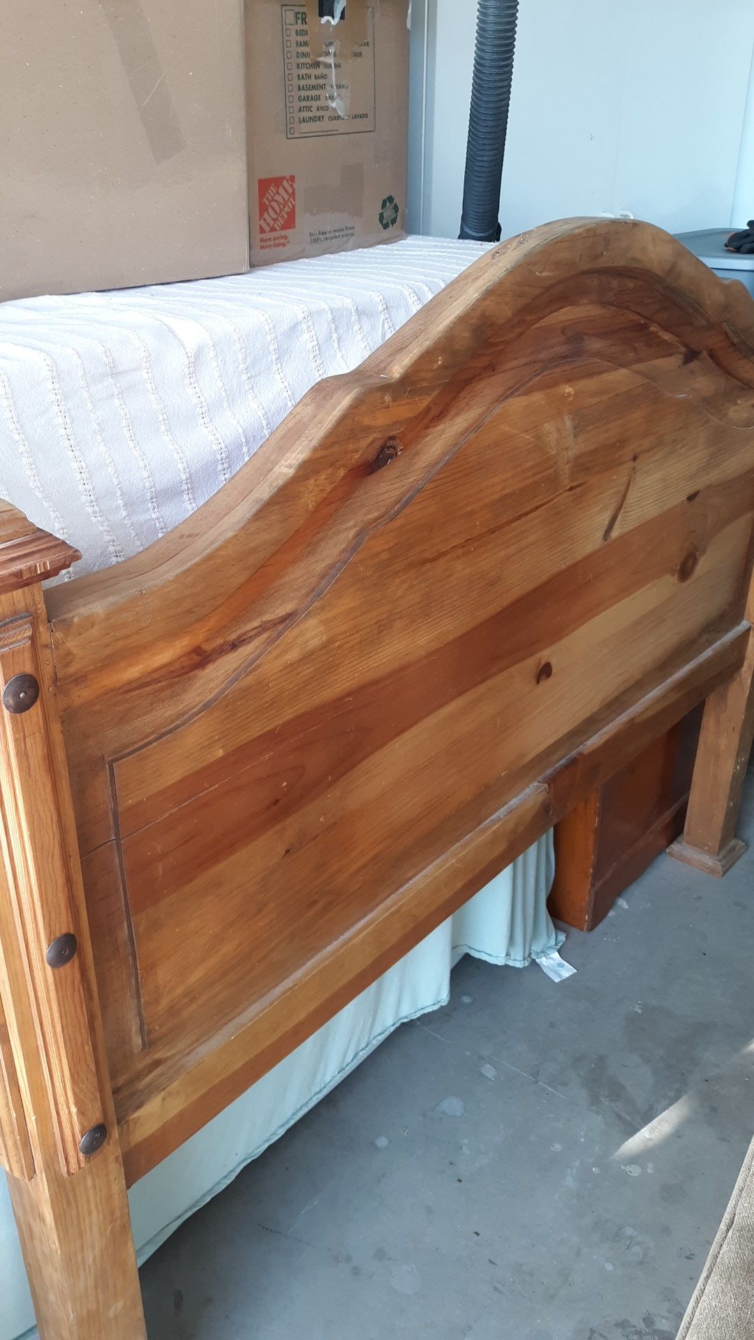 Bed Frame. Queen. All wood.