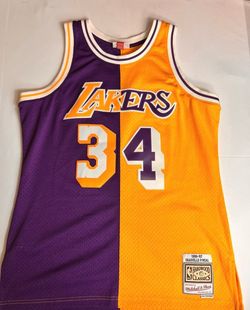 Los Angeles lakers Mitchell & ness jersey size large