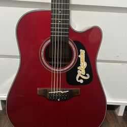 Gd30 Takamine 12 String Guitar With Bridge Doctor