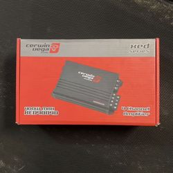 Cerwin Vega 4 Channel Compact Voice Amplifier 400 Watts Max High Quality