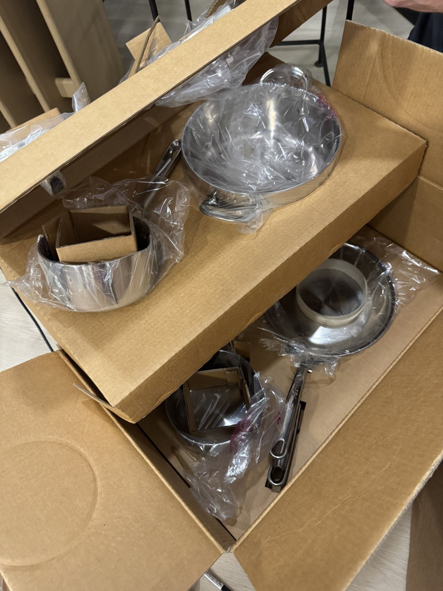 NEW STAINLESS STEEL 10 PIECE