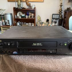 JVC HR-S7600U Super S-VHS ET VCR - Black. Tested. Working great. No remote  