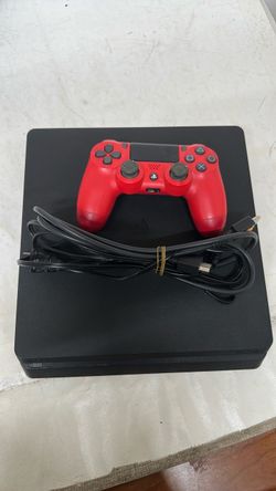 PlayStation 4 Slim Console with Controller and Cables#51133