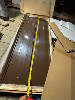 Seven piece sheet metal 57”x 24“