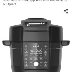 Instant Pot Duo Crisp Ultimate Lid, 13-In-1 Air Fryer And Pressure Cooker Combo

