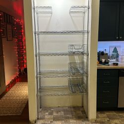 Wire Shelving With Drawers