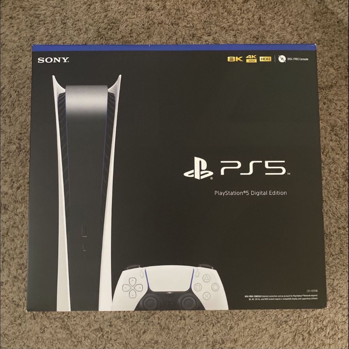 Sealed Brand New Ps5 Digital Edition With Free 12 Month PlayStation Online Membership