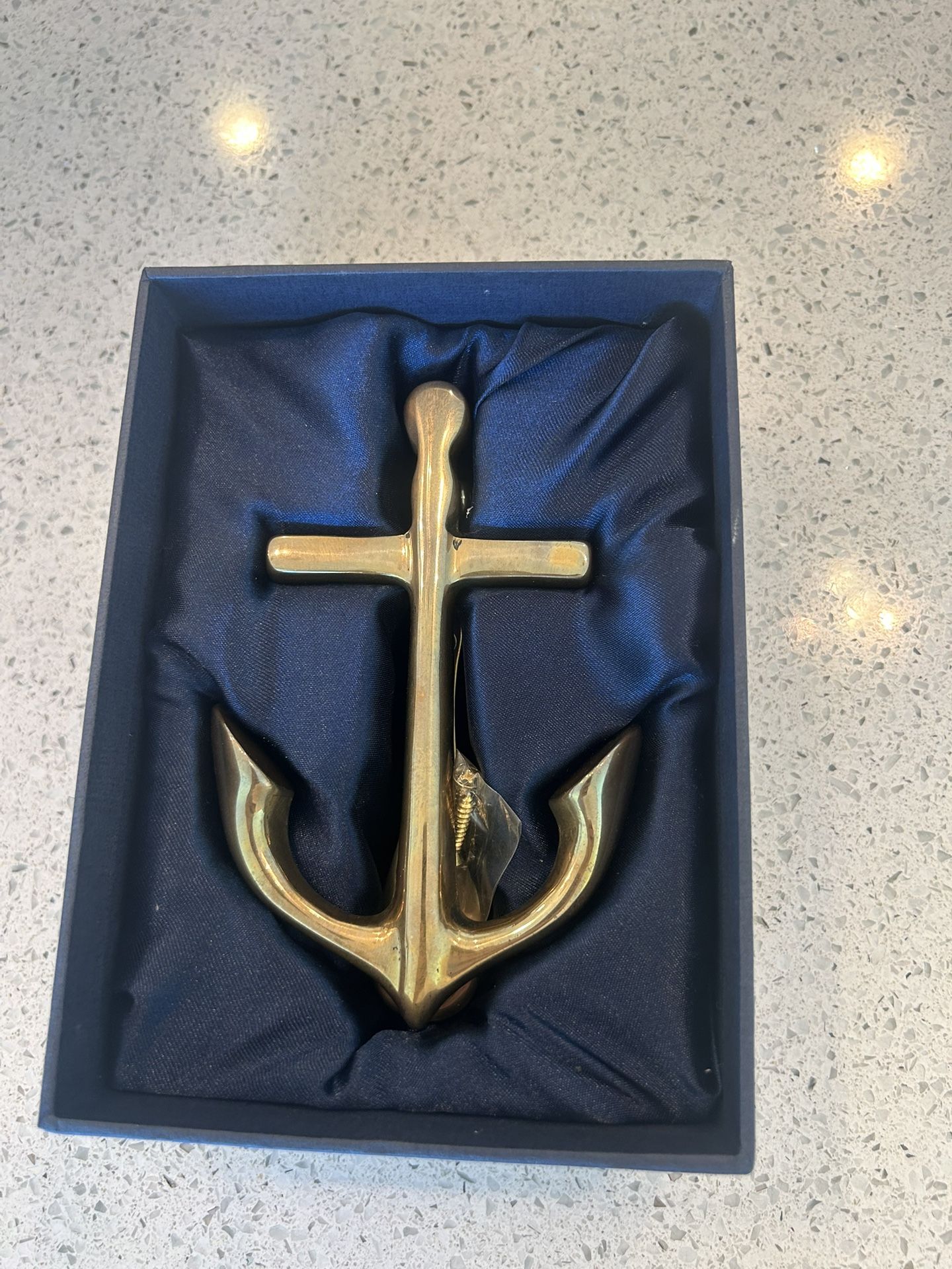 Brass Anchor Door Knocker