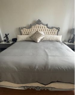 Bed with mattresses three months old