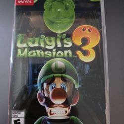 Luigi's Mansion 3 Nintendo Switch Game