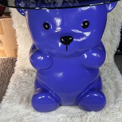 Purple Gummy Bear End Table Trending Tik Tok Viral Food Stool Table 