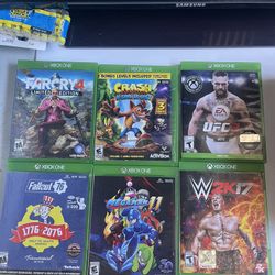 Xbox One lot Games 