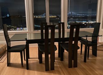 The Le Corbusier Glass Dining Table (LC6)