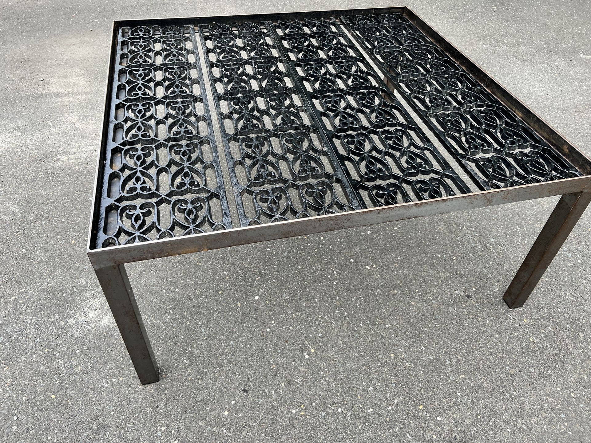 London Subway Grate Coffee Table