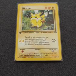 1st Edition Pikachu Jungle Set NM Pokemon Card