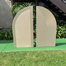 3D Ripple Half Arch 4ft 