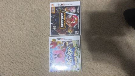 2 games for Nintendo 3Ds