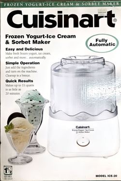 $25 frozen yogurt/ice cream maker
