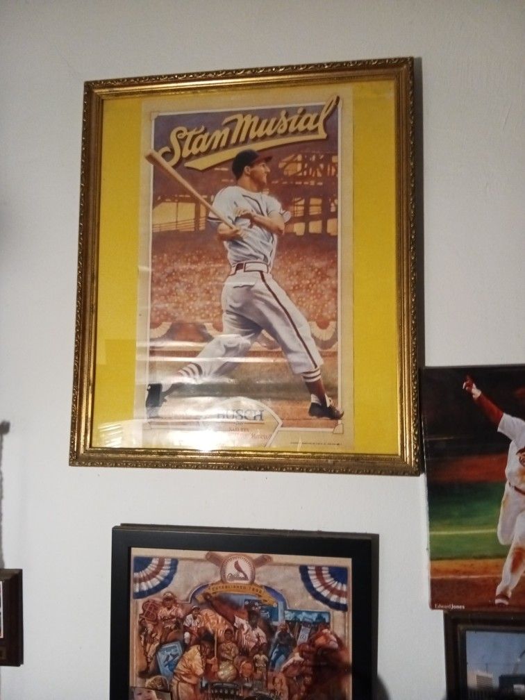 26 X 22 Stan The Man Framed Poster