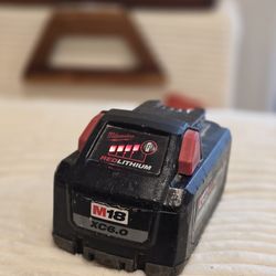 Milwaukee M18 REDLITHIUM HIGH OUTPUT XC6.0 Battery (18V) – Tested, Works Great