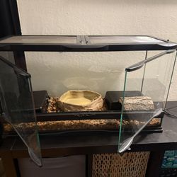 ZooMed Aquarium with Swing Doors