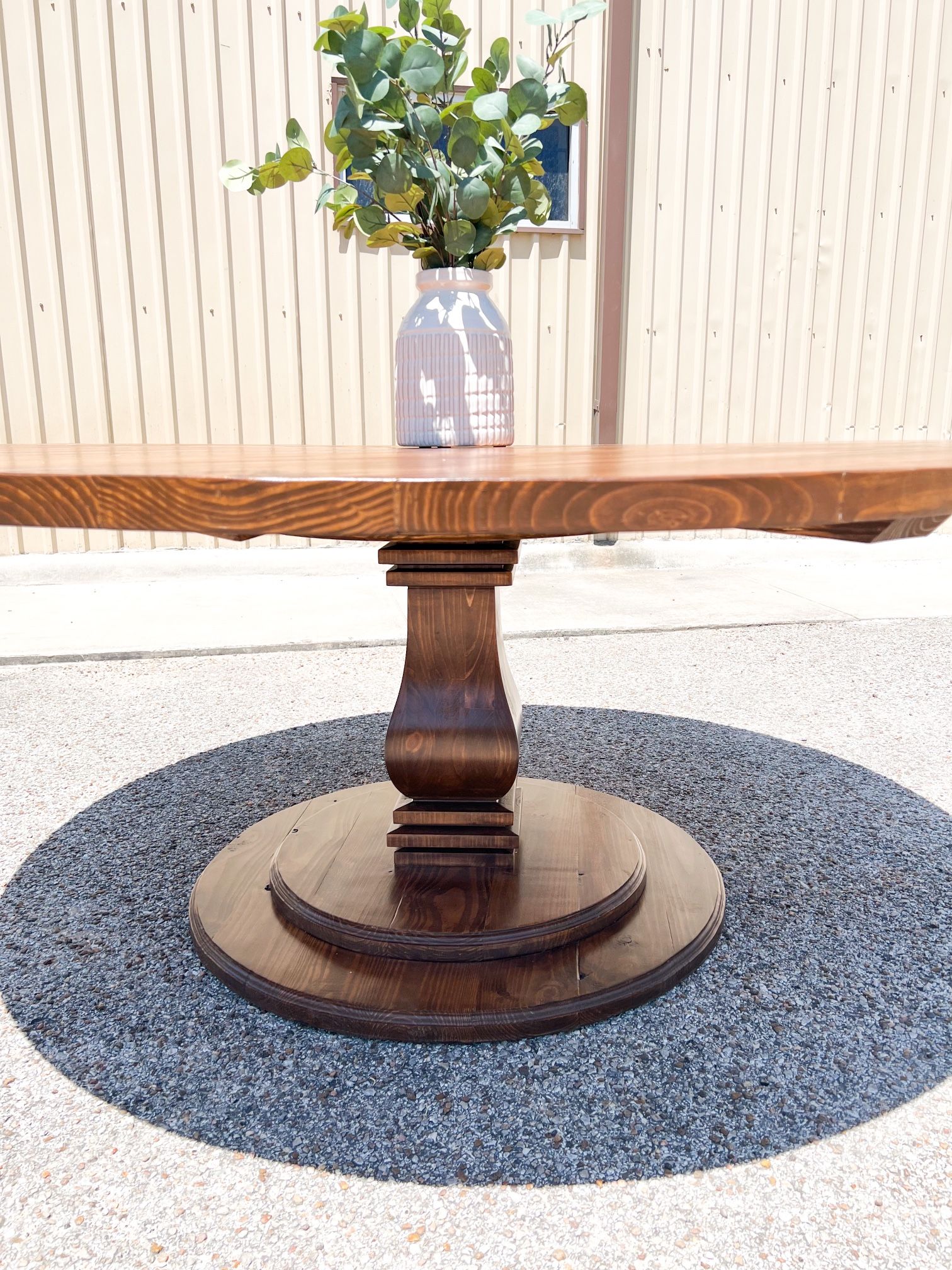 Custom Dining Table Farmhouse Country French Modern Rustic Solid