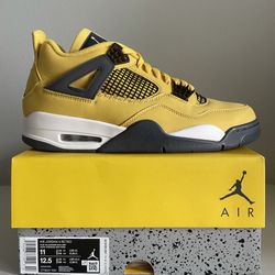 Jordan 4 Lightning  - 10, 11, 11.5 & 12 M