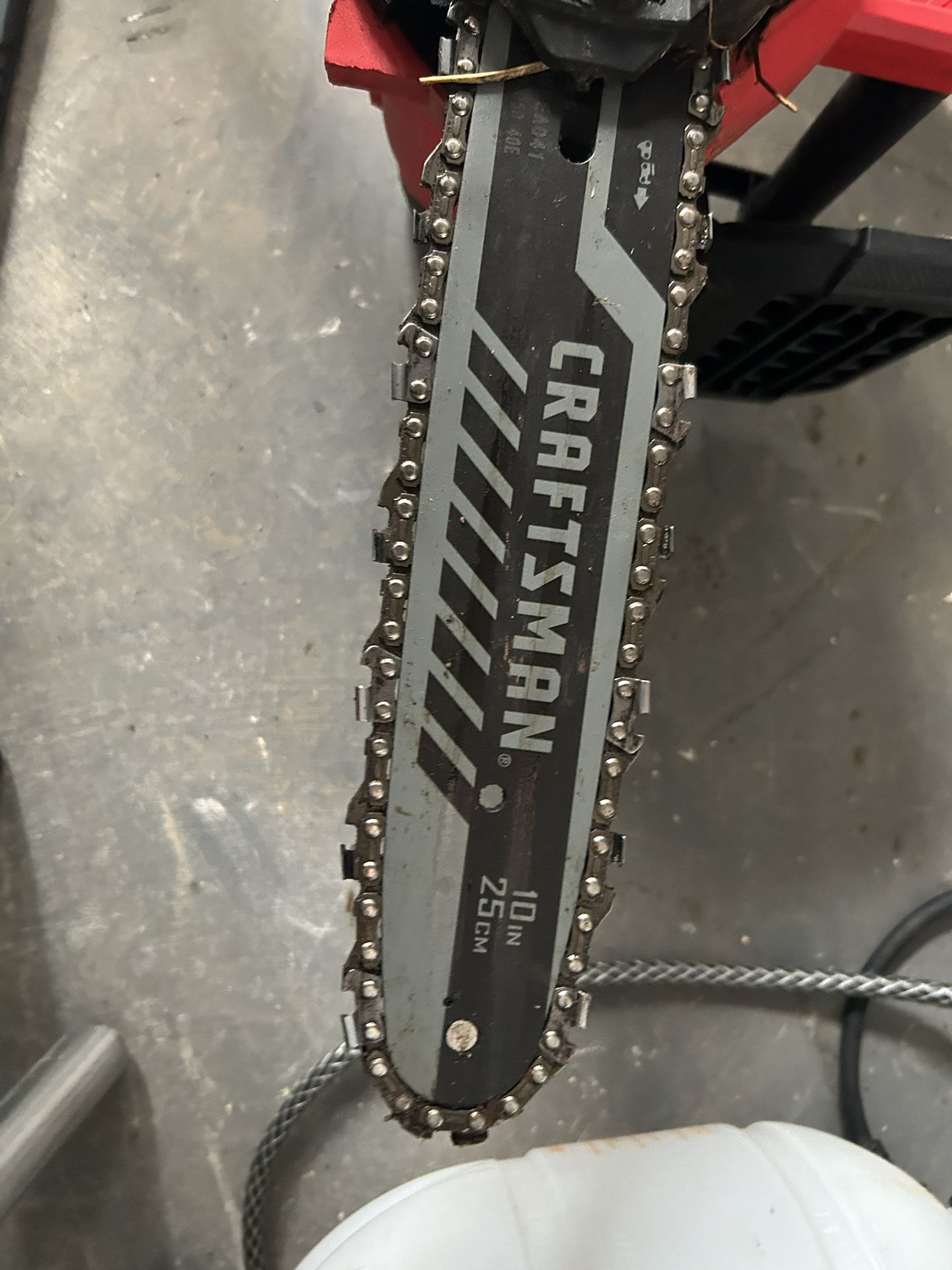 Craftsman chainsaw, electric