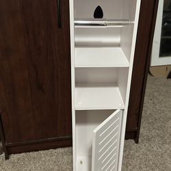 Toilet Paper Roll Holder Cabinet 