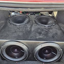 Complete Fosgate 4 12s P3s Setup   (contact info removed)