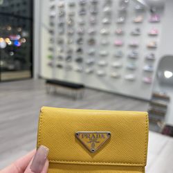 Authentic Prada Saffiano Leather Key Case