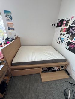 Bed and Mattress (can buy separately or together)