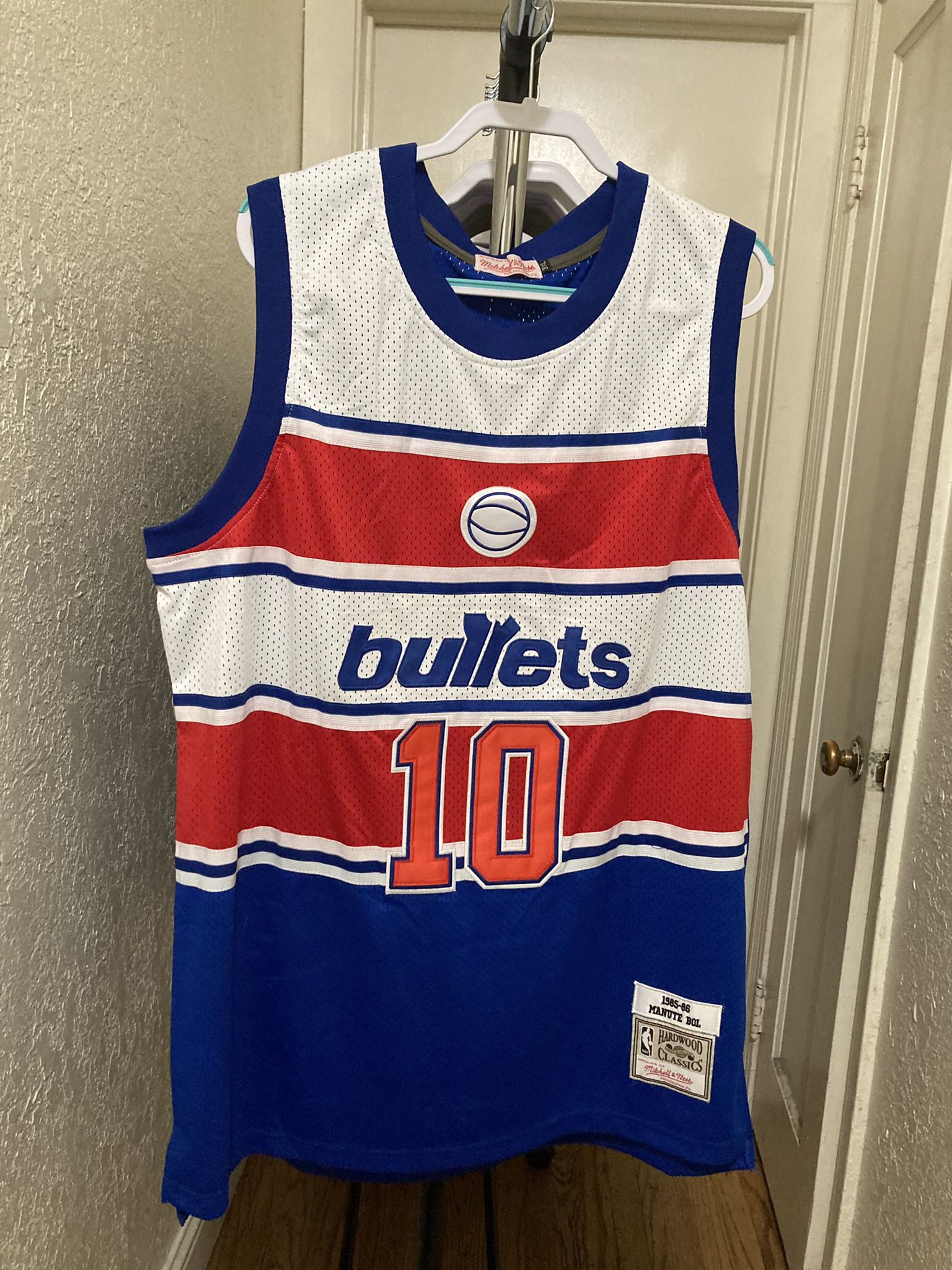  Mitchell & Ness Manute BOL Washington Bullets 1985-86