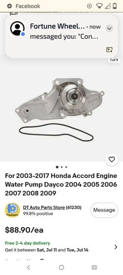 Waterpump for v6 Honda and acura