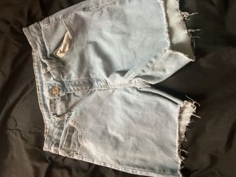 Medium Wash Denim Shorts