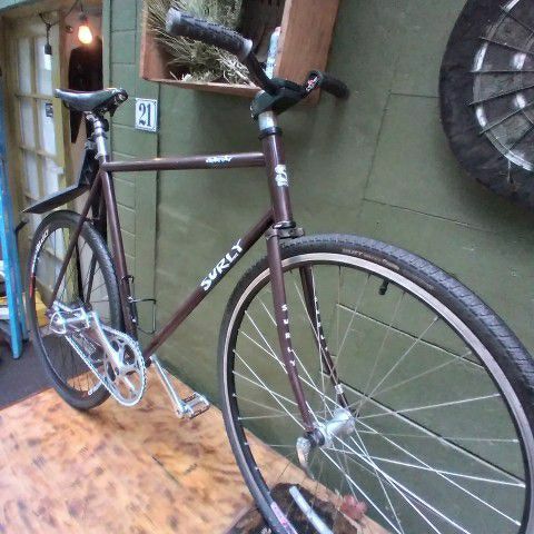 Surly Steamroller Fixed Gear Track Bike 56cm