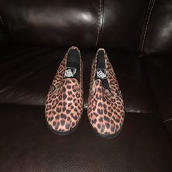 Leopard Slip-ons