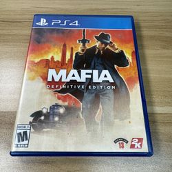 Mafia Definitive Edition PS4